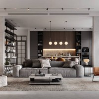 luxurious and modern living room 3d rendering - home decoration stock pictures, royalty-free photos & images