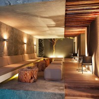 luxurious apartment in the night - home decoration stock pictures, royalty-free photos & images