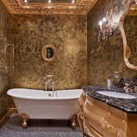 luxury bathroom in a classic style in moscow - home decoration stock pictures, royalty-free photos & images