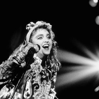 Madonna on Stage in New York