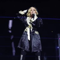 Madonna performs during The Celebration Tour at The O2 Arena on October 15, 2023 in London, England.