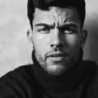 male portrait in studio - hairstyle stock pictures, royalty-free photos & images