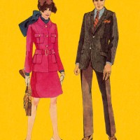 man and woman - fashion stock illustrations