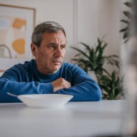 man has no appetite - food stock pictures, royalty-free photos & images