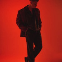 man in studio. with neon light. silhouette. art portrait - fashion stock pictures, royalty-free photos & images