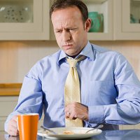 man with indigestion - junk food stock pictures, royalty-free photos & images