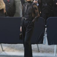 Maria Sharapova attends the Schiaparelli Haute Couture Fall/Winter 2024-2025 show as part of Paris Fashion Week on June 24, 2024 in Paris, France.