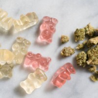 marijuana and gummy bear edibles - food stock pictures, royalty-free photos & images