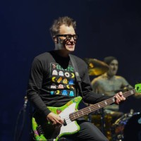 Mark Hoppus of Blink-182 performs onstage at Madison Square Garden on May 19, 2023 in New York City.
