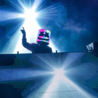 Marshmello performs at Mardi Gras World on January 18, 2018 in New Orleans, Louisiana.