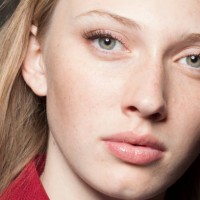 Maryna Polkanova is seen ahead of the N.21 show during Milan Fashion Week Spring/Summer 2018 on September 20, 2017 in Milan, Italy.