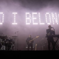 Massive Attack perform during the Act 1.5 concert at Clifton Downs on August 25, 2024 in Bristol, England. Long-time climate campaigners Robert Del...
