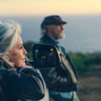 mature woman sitting in car during sunset - travel stock pictures, royalty-free photos & images