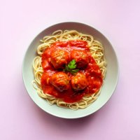 meatballs in spaghetti - food stock pictures, royalty-free photos & images