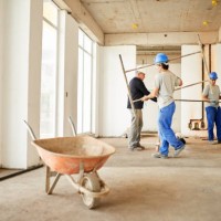 men at work - home decoration stock pictures, royalty-free photos & images
