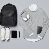 men"u2019s clothing with technologies and personal accessories - fashion stock pictures, royalty-free photos & images