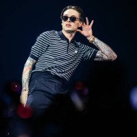 Mexican singer Peso Pluma performs at Arena Monterrey on September 24, 2024 in Monterrey, Mexico.