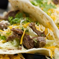 mexican steak taco - junk food stock pictures, royalty-free photos & images