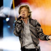 Mick Jagger of The Rolling Stones performs onstage during The Rolling Stones 'STONES TOUR '24 HACKNEY DIAMONDS' at SoFi Stadium on July 10, 2024 in...