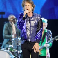 Mick Jagger of The Rolling Stones performs during the final night of the Hackney Diamonds '24 Tour at Thunder Ridge Nature Arena on July 21, 2024 in...