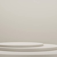 minimalist beige podiums on beige background. perfect place for your products presentation. three dimensional illustration - home decoration stock pictures, royalty-free photos & images