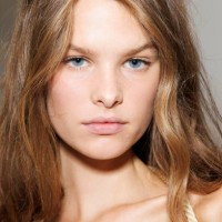 Model is seen backstage at the Roberto Cavalli fashion show during the Milan Womenswear Spring/Summer 2025 on September 18, 2024 in Milan, Italy.