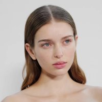 Model poses backstage prior to the Courreges Womenswear Fall/Winter 2025-2026 show as part of Paris Fashion Week on March 05, 2025 in Paris, France.