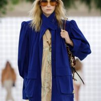 Model walks the runway during the Chloé Womenswear Spring-Summer 2025 show as part of Paris Fashion Week on September 26, 2024 in Paris, France.