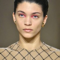 Model walks the runway during the Dior Ready to Wear Fall/Winter 2024-2025 fashion show as part of the Paris Fashion Week on February 27, 2024 in...