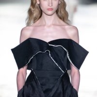 Model walks the runway during the Jason Wu Ready to Wear Fall/Winter 2024-2024 fashion show as part of the New York Fashion Week on February 11, 2024...