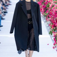 Model walks the runway during the Michael Kors Ready to Wear Spring/Summer 2024 fashion show as part of the New York Fashion Week on September 11,...