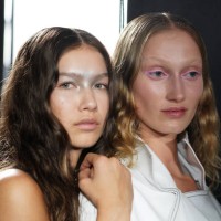 Models pose backstage ahead of the ANNA QUAN presented by ebay show during Australian Fashion Week Presented By Pandora 2024 at Carriageworks on May...
