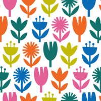 modern abstract floral seamless pattern. - garden decoration stock illustrations