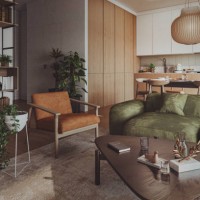 modern apartment interior architecture design - home decoration stock pictures, royalty-free photos & images