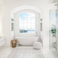 modern bathroom interior - home decoration stock pictures, royalty-free photos & images