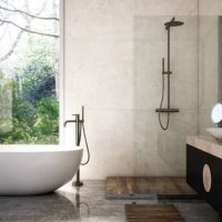 modern bathroom interior stock photo - home decoration stock pictures, royalty-free photos & images