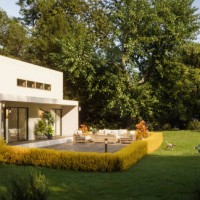 modern family villa - home decoration stock pictures, royalty-free photos & images