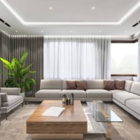 modern luxury villa living room interior - home decoration stock pictures, royalty-free photos & images