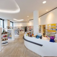 modern medical store interior - home decoration stock pictures, royalty-free photos & images