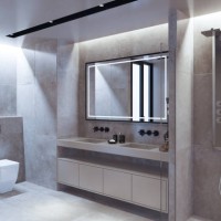 modern minimalist scandinavian master bathroom - home decoration stock pictures, royalty-free photos & images