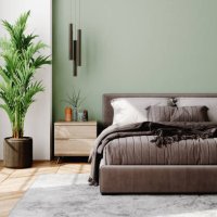 modern style bedroom interior - home decoration stock pictures, royalty-free photos & images
