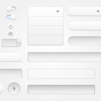 modern vector collection of multimedia web elements - fashion stock illustrations