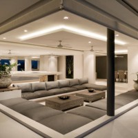 modern villa living room - home decoration stock pictures, royalty-free photos & images