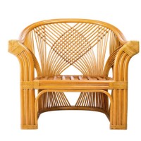 modern wicker chair isolated on a white background - home decoration stock pictures, royalty-free photos & images