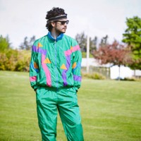mullet runner with 1980's-1990's fashion style - fashion stock pictures, royalty-free photos & images
