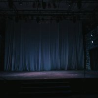 music stage theater concert with backdrop illuminated with stage light - concert stock pictures, royalty-free photos & images