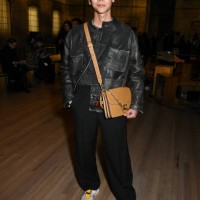 Nadhir Nasar at the Coach Fall RTW 2025 fashion show as part of New York Fashion Week held at the Park Avenue Armory on February 10, 2025 in New...