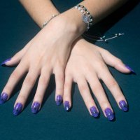 nail art manicure halloween nails - nails art stock pictures, royalty-free photos & images