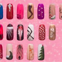 nail designs for semi-permanent manicures - aesthetics and beauty. - nails art stock pictures, royalty-free photos & images