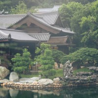 nan lian garden, chi lin nunnery, a large buddhist temple in diamond hill, kowloon, hong kong, china - garden decoration stock pictures, royalty-free photos & images